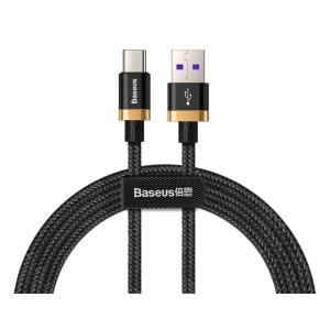 BASEUS καλώδιο USB σε Type-C CATZH-A09, 40W - 5A, 1m, μαύρο | Αξεσουάρ κινητών | elabstore.gr
