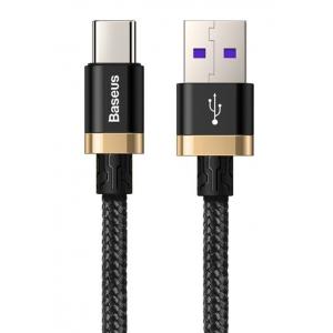 BASEUS καλώδιο USB σε Type-C CATZH-A09, 40W - 5A, 1m, μαύρο | Αξεσουάρ κινητών | elabstore.gr