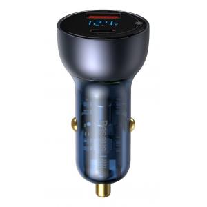 BASEUS φορτιστής αυτοκινήτου CCKX-C0G, USB & type-C, 5A 65W, μαύρος | eLabstore.gr BASEUS φορτιστής αυτοκινήτου CCKX-C0G, USB & type-C, 5A 65W, μαύρος | Αξεσουάρ κινητών | elabstore.gr