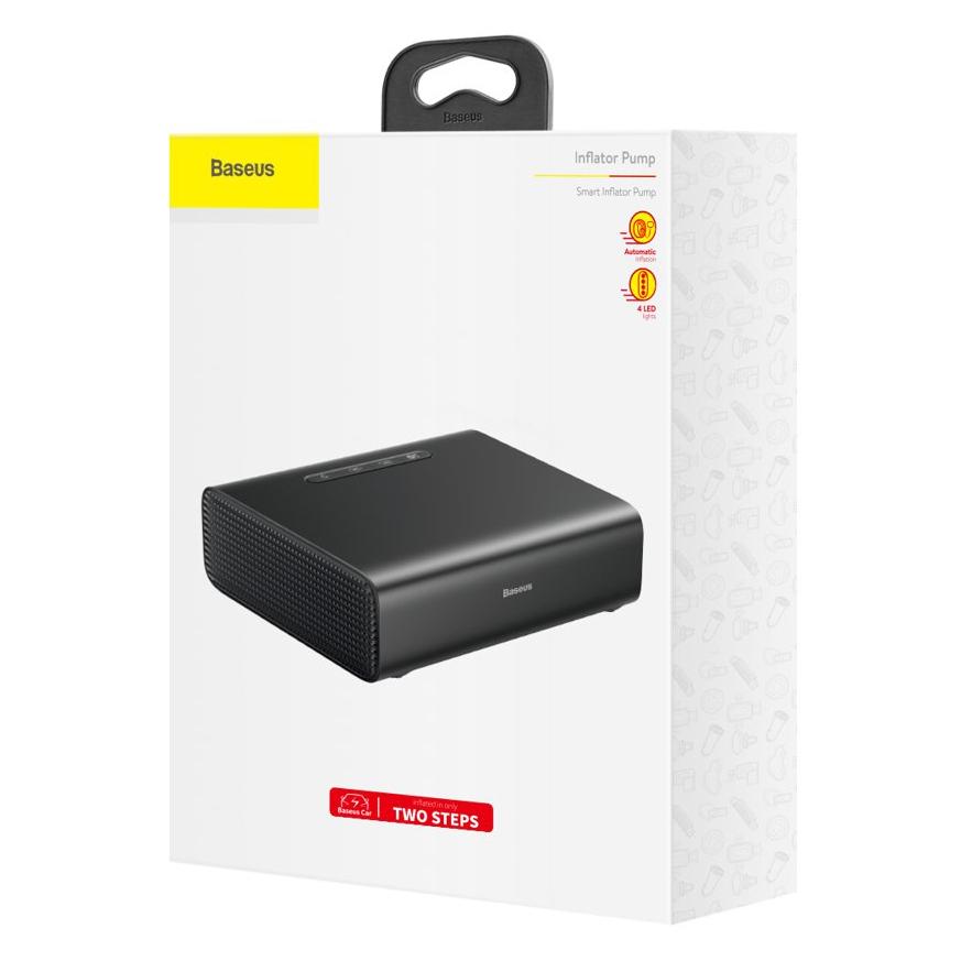 BASEUS mini συμπιεστής αέρος αυτοκινήτου CRCQB01-01, μαύρος | eLabstore.gr BASEUS mini συμπιεστής αέρος αυτοκινήτου CRCQB01-01, μαύρος | Gadgets | elabstore.gr