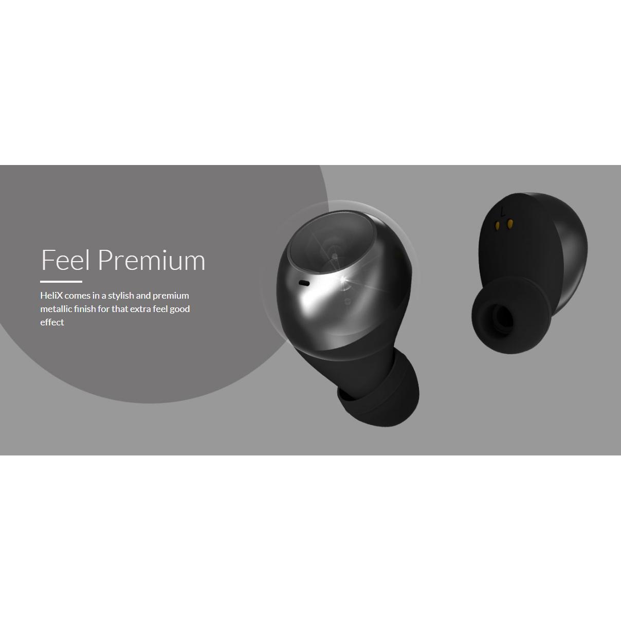 HIFUTURE earphones HeliX με θήκη φόρτισης, true wireless, μαύρα | eLabstore.gr HIFUTURE earphones HeliX με θήκη φόρτισης, true wireless, μαύρα | Αξεσουάρ κινητών | elabstore.gr
