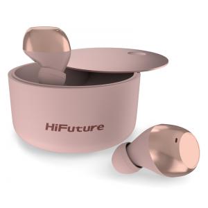 HIFUTURE earphones HeliX με θήκη φόρτισης, true wireless, ροζ | Αξεσουάρ κινητών | elabstore.gr