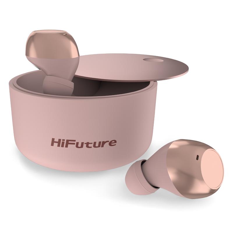 HIFUTURE earphones HeliX με θήκη φόρτισης, true wireless, ροζ | eLabstore.gr HIFUTURE earphones HeliX με θήκη φόρτισης, true wireless, ροζ | Αξεσουάρ κινητών | elabstore.gr