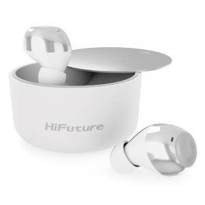HIFUTURE earphones HeliX με θήκη φόρτισης, true wireless, λευκά | Αξεσουάρ κινητών | elabstore.gr