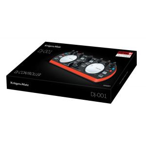 KRUGER&MATZ DJ Controller KMDJ001, μαύρο-κόκκινο | eLabstore.gr KRUGER&MATZ DJ Controller KMDJ001, μαύρο-κόκκινο | Εικόνα & Ήχος | elabstore.gr