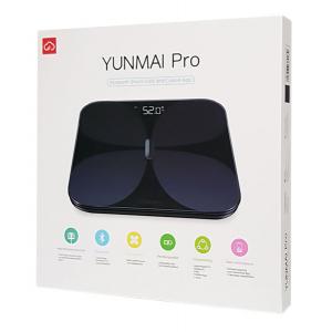 YUNMAI smart ζυγαριά Pro M1806, 5-180kg, μαύρη | Οικιακές & Προσωπικές Συσκευές | elabstore.gr