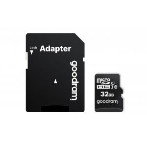 GOODRAM κάρτα μνήμης M1AA microSDHC UHS-1, 32GB, Class 10 | Συνοδευτικά PC | elabstore.gr