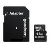 GOODRAM κάρτα μνήμης M1AA microSDΧC UHS-1, 64GB, Class 10 | Συνοδευτικά PC | elabstore.gr