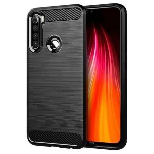 POWERTECH Θήκη Carbon Flexible MOB-1561 για Xiaomi Redmi Note 8T, μαύρη | Αξεσουάρ κινητών | elabstore.gr