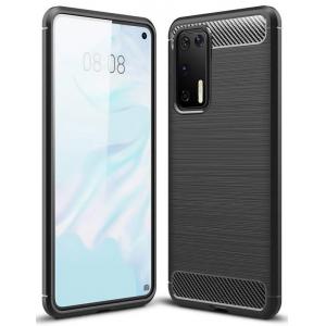 POWERTECH Θήκη Carbon Flexible MOB-1562 για Huawei P40 pro, μαύρη | Αξεσουάρ κινητών | elabstore.gr