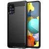 POWERTECH Θήκη Carbon Flexible MOB-1566 για Samsung A31, μαύρη | Αξεσουάρ κινητών | elabstore.gr