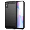 RTECH Θήκη Carbon Flexible MOB-1568 για Xiaomi Redmi 9A, μαύρη | Αξεσουάρ κινητών | elabstore.gr
