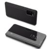 POWERTECH θήκη Clear view MOB-1570, Samsung A41, μαύρη | Αξεσουάρ κινητών | elabstore.gr