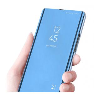 POWERTECH θήκη Clear view MOB-1578, Samsung Note 20 Ultra, μπλε | Αξεσουάρ κινητών | elabstore.gr