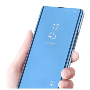 POWERTECH θήκη Clear view MOB-1579, Xiaomi Redmi 9A, μπλε | Αξεσουάρ κινητών | elabstore.gr