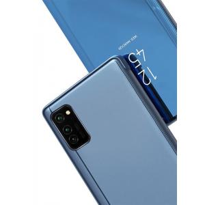 POWERTECH θήκη Clear view MOB-1579, Xiaomi Redmi 9A, μπλε | Αξεσουάρ κινητών | elabstore.gr