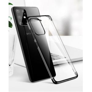 POWERTECH θήκη Clear color MOB-1580, Samsung A41, μαύρη | Αξεσουάρ κινητών | elabstore.gr