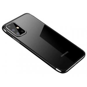 POWERTECH θήκη Clear color MOB-1580, Samsung A41, μαύρη | Αξεσουάρ κινητών | elabstore.gr