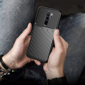 POWERTECH Θήκη Carbon MOB-1584 για Xiaomi Redmi 9, μαύρη | Αξεσουάρ κινητών | elabstore.gr