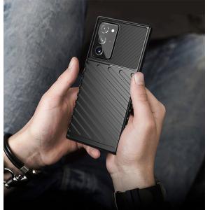 POWERTECH Θήκη Carbon MOB-1585 για Samsung Note 20, μαύρη | Αξεσουάρ κινητών | elabstore.gr