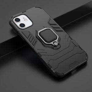 POWERTECH Θήκη Armor Ring MOB-1588 για iPhone 12 mini, μαύρη | Αξεσουάρ κινητών | elabstore.gr