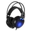 SADES Gaming Headset Octopus Plus με δόνηση, multiplatform, USB, μαύρο | Συνοδευτικά PC | elabstore.gr