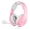 SADES Gaming Headset A2, multiplatform, 3.5mm, ροζ | Συνοδευτικά PC | elabstore.gr
