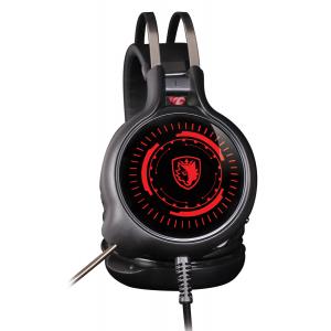 SADES Gaming Headset G50, multiplatform, 3.5mm, 50mm ακουστικά, μαύρα | Συνοδευτικά PC | elabstore.gr