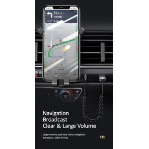 USAMS Bluetooth car audio receiver US-SJ464, μεταλλικό, γκρι | eLabstore.gr USAMS Bluetooth car audio receiver US-SJ464, μεταλλικό, γκρι | Gadgets - Αξεσουάρ | elabstore.gr