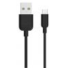 USAMS Καλώδιο USB σε Type-C US-SJ099 U-Turn, 1m, μαύρο | Αξεσουάρ κινητών | elabstore.gr