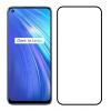 POWERTECH Tempered Glass 5D, full glue, Realme 6 2020, μαύρο | Αξεσουάρ κινητών | elabstore.gr