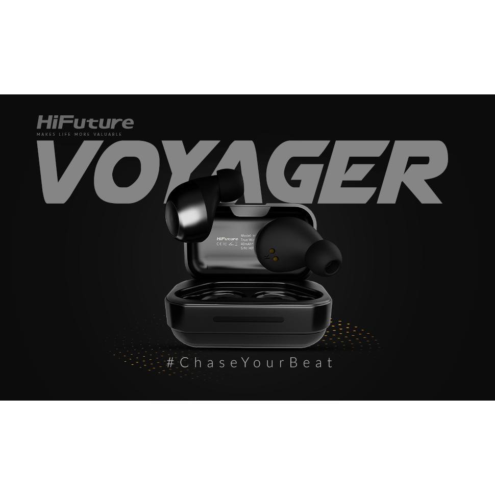 HIFUTURE earphones Voyager με θήκη φόρτισης, true wireless, titanium | eLabstore.gr HIFUTURE earphones Voyager με θήκη φόρτισης, true wireless, titanium | Αξεσουάρ κινητών | elabstore.gr