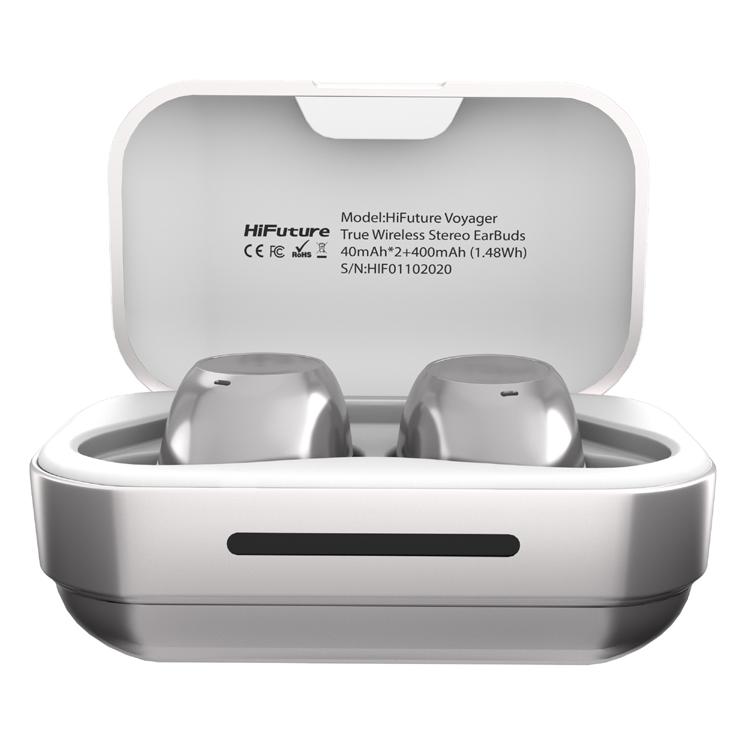 HIFUTURE earphones Voyager με θήκη φόρτισης, true wireless, λευκά | eLabstore.gr HIFUTURE earphones Voyager με θήκη φόρτισης, true wireless, λευκά | Αξεσουάρ κινητών | elabstore.gr