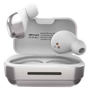 HIFUTURE earphones Voyager με θήκη φόρτισης, true wireless, λευκά | Αξεσουάρ κινητών | elabstore.gr