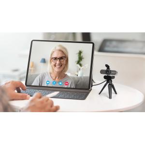 FOSCAM web κάμερα W21, USB, Full HD, μικρόφωνο, 84° γωνία θέασης, μαύρη | Συνοδευτικά PC | elabstore.gr
