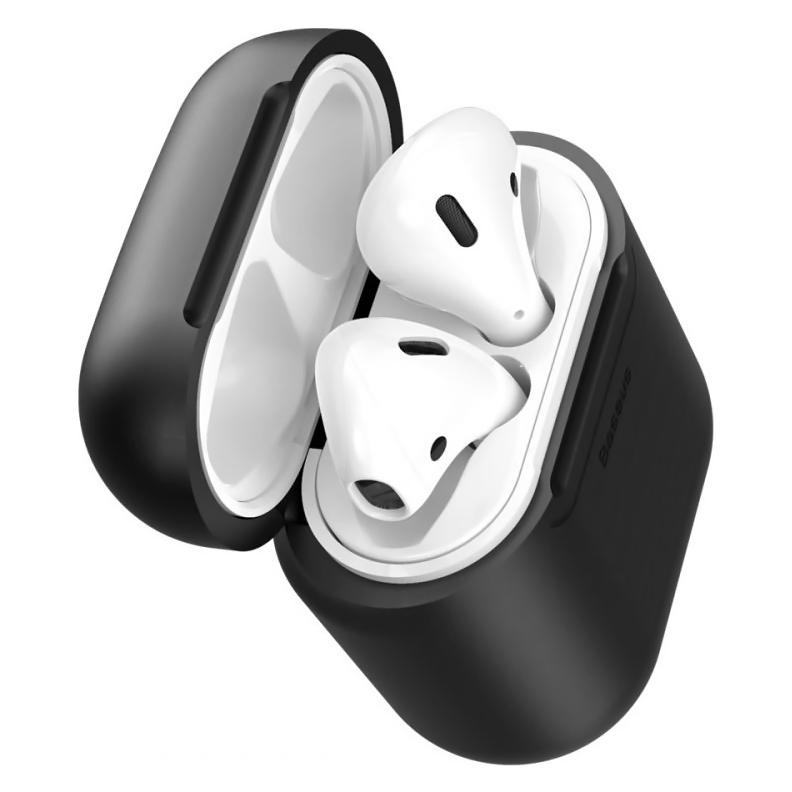 BASEUS θήκη ασύρματης φόρτισης WIAPPOD-01 για Apple Airpods, μαύρη | eLabstore.gr BASEUS θήκη ασύρματης φόρτισης WIAPPOD-01 για Apple Airpods, μαύρη | Αξεσουάρ κινητών | elabstore.gr
