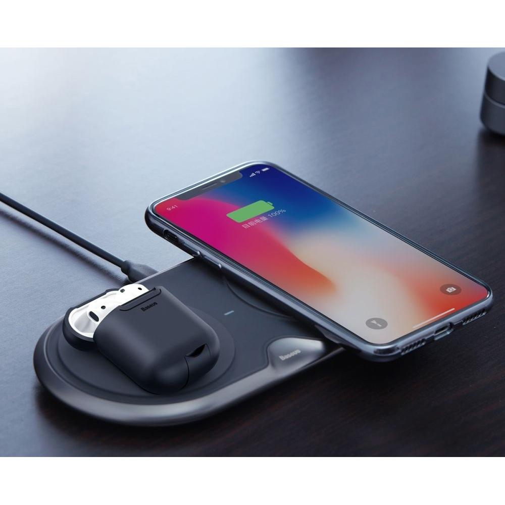BASEUS θήκη ασύρματης φόρτισης WIAPPOD-01 για Apple Airpods, μαύρη | eLabstore.gr BASEUS θήκη ασύρματης φόρτισης WIAPPOD-01 για Apple Airpods, μαύρη | Αξεσουάρ κινητών | elabstore.gr