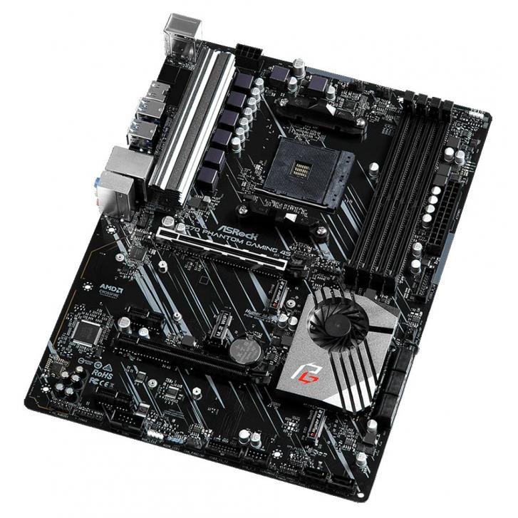 ASROCK Μητρική X570 Phantom Gaming 4S, 4x DDR4, AM4, USB 3.2, ATX | PC & Αναβάθμιση | elabstore.gr