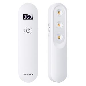 USAMS UV Αποστειρωτής ultra mini US-ZB159,με οθόνη & μπαταρία, λευκός | Οικιακές & Προσωπικές Συσκευές | elabstore.gr
