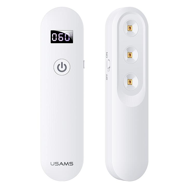 USAMS UV Αποστειρωτής ultra mini US-ZB159,με οθόνη & μπαταρία, λευκός | eLabstore.gr USAMS UV Αποστειρωτής ultra mini US-ZB159,με οθόνη & μπαταρία, λευκός | Οικιακές & Προσωπικές Συσκευές | elabstore.gr