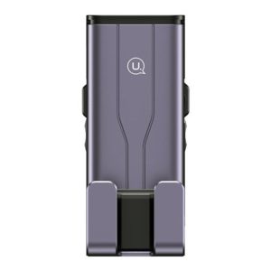 USAMS βάση smartphone για αυτοκίνητο US-ZJ060, γκρι | eLabstore.gr USAMS βάση smartphone για αυτοκίνητο US-ZJ060, γκρι | Αξεσουάρ κινητών | elabstore.gr