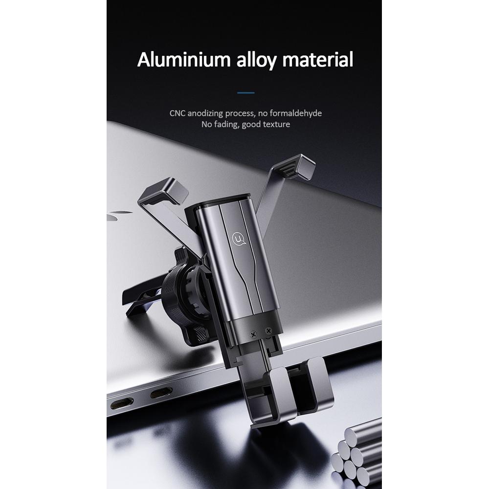USAMS βάση smartphone για αυτοκίνητο US-ZJ060, γκρι | eLabstore.gr USAMS βάση smartphone για αυτοκίνητο US-ZJ060, γκρι - Image 6