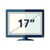 Used Monitor TFT/Dell or HP/17" Black or Silver Grade B/VGA | Refurbished | elabstore.gr