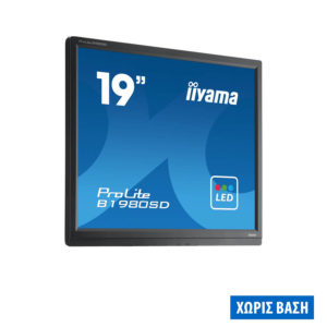 Used Monitor B1980SD TFT/Iiyama/19"/1280x1024/No Stand/Black/VGA&DVI-D | Refurbished | elabstore.gr