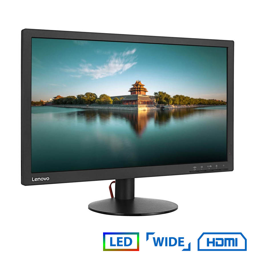 Used Monitor T2224p LED/LENOVO/21.5"/1920x1080/Black/HDMI & DP & VGA & USB3.0 HUB | eLabstore.gr Used Monitor T2224p LED/LENOVO/21.5"/1920x1080/Black/HDMI & DP & VGA & USB3.0 HUB | Refurbished | elabstore.gr