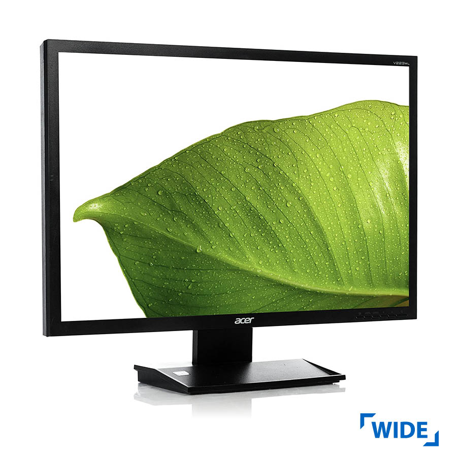 Used Monitor V223W TFT/Acer/22"/1680x1050/wide/Black/VGA&DVI-D | eLabstore.gr Used Monitor V223W TFT/Acer/22"/1680x1050/wide/Black/VGA&DVI-D | Refurbished | elabstore.gr