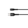 Καλώδιο USB 2.0 σε Micro USB Φόρτισης - Data 1m 2.1A Μαύρο Well USB/UUSB-1BK01-WL | Περιφερειακά | elabstore.gr
