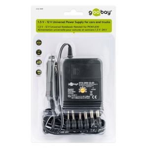 GOOBAY φορτιστής αυτοκινήτου για laptop 53439, 12V-24V, 24W-2A, 6 tips | eLabstore.gr GOOBAY φορτιστής αυτοκινήτου για laptop 53439, 12V-24V, 24W-2A, 6 tips | Τροφοδοσία Ρεύματος | elabstore.gr