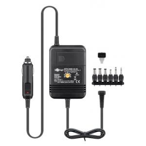 GOOBAY φορτιστής αυτοκινήτου για laptop 53439, 12V-24V, 24W-2A, 6 tips | Τροφοδοσία Ρεύματος | elabstore.gr