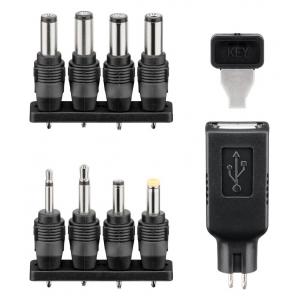 GOOBAY επιτοίχιος φορτιστής 53996, 3V-12V, 12W-1A, 8 tips | Τροφοδοσία Ρεύματος | elabstore.gr
